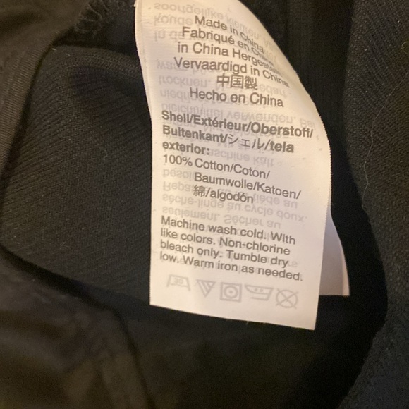 Jcrew black 100% cotton skirt - Picture 3 of 4